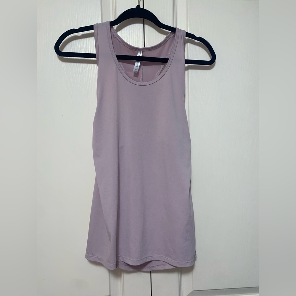 Pink/purple Fabletics tank!
